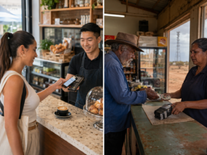 Different payment methods, two worlds